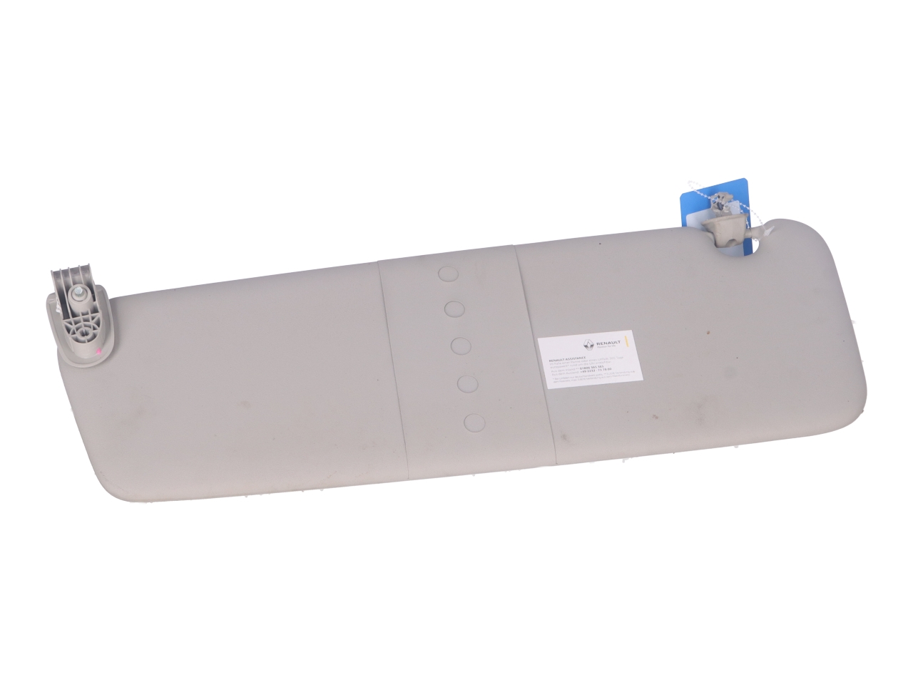 Sun visor left RENAULT Trafic III Kasten (FG) 1.6 dCi 90  66 kW  90 PS (05.2014-> )