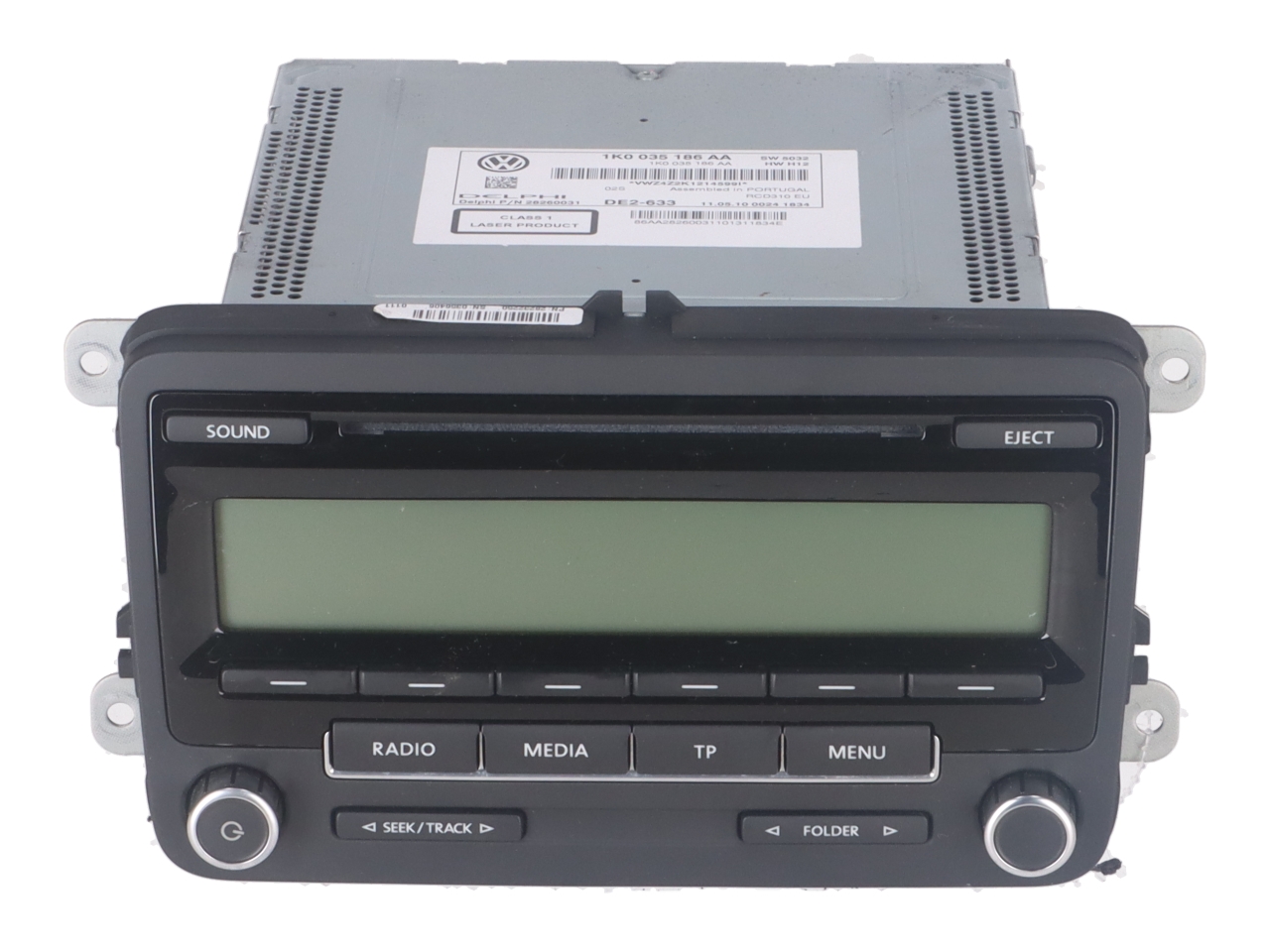 Headunit (Multimedia) VW Golf VI (5K) 1.6 TDI  77 kW  105 PS (02.2009-11.2012)