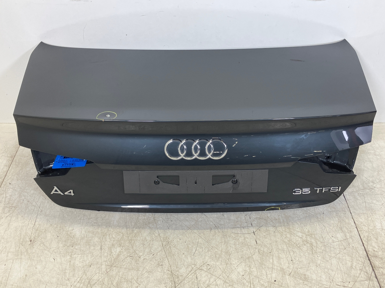 Tail gate AUDI A4 (8W, B9) 35 TFSI Mild Hybrid  110 kW  150 PS (12.2018-> ) Tail gate AUDI A4 (8W, B9) 35 TFSI Mild Hybrid  110 kW  150 PS (12.2018-> )