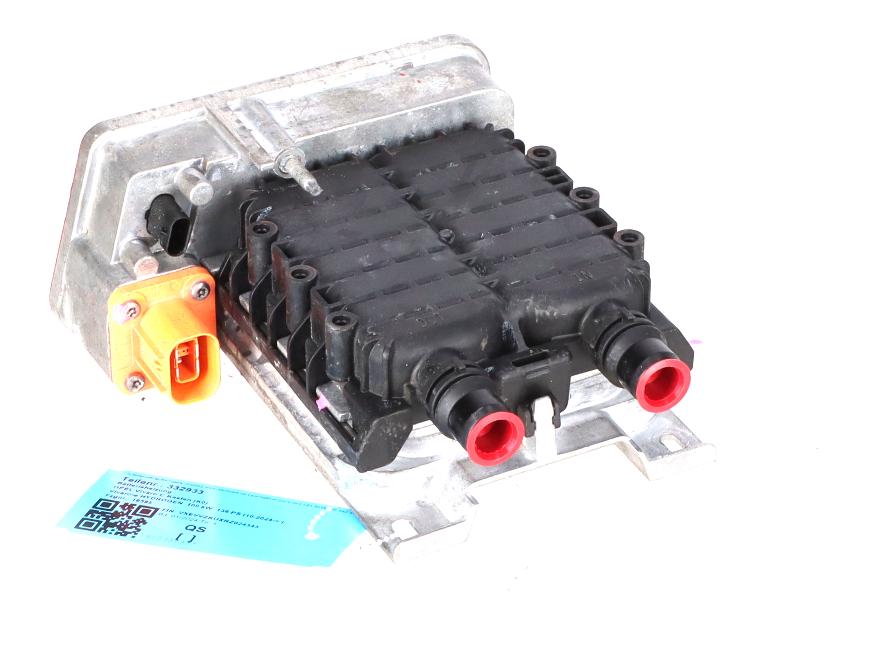 Battery heater OPEL Vivaro C Kasten (K0) Vivaro-e HYDROGEN  100 kW  136 PS (10.2024-> )