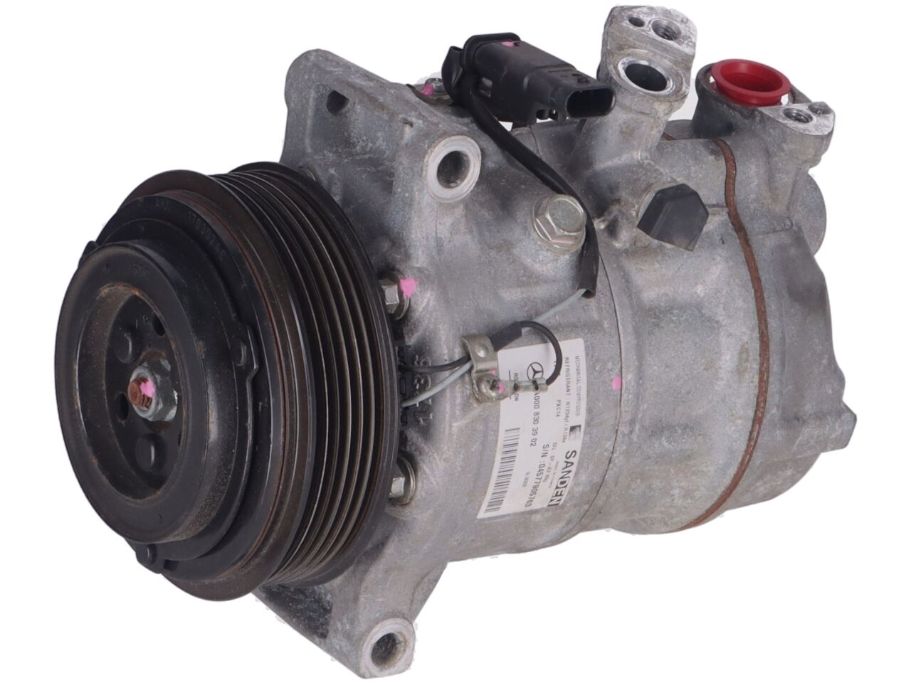 AC Compressor MERCEDES-BENZ C-Klasse (W205) C 220 BLUETEC  125 kW  170 PS (02.2014-05.2018)