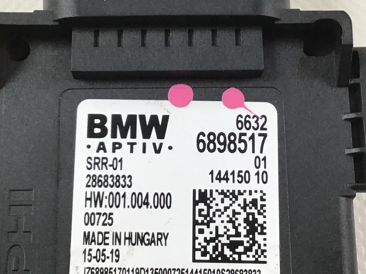 Radarsensor BMW Z4 Roadster (G29) sDrive 30i  190 kW  258 PS (11.2018-> )