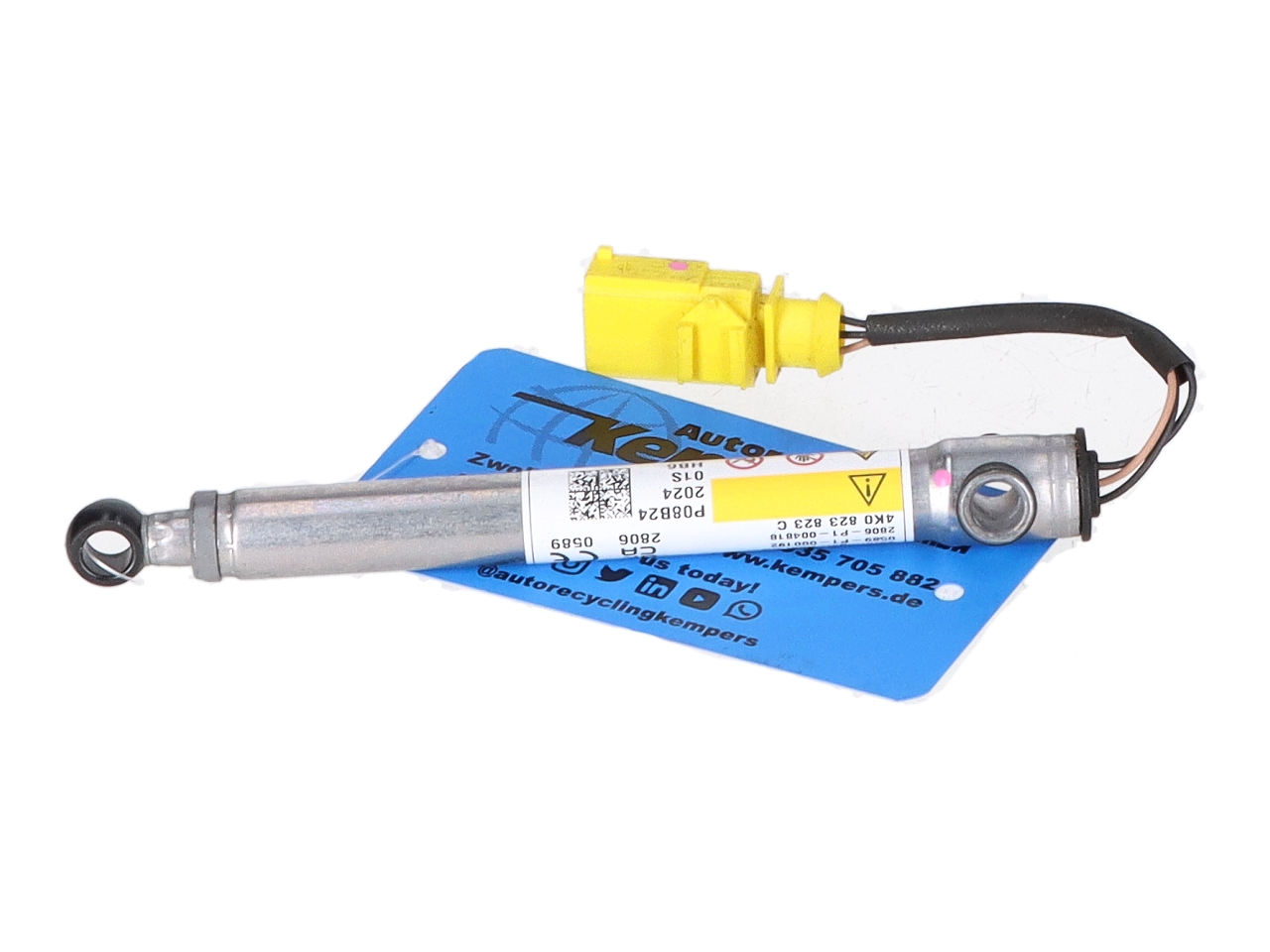 Actionneur capot moteur droite AUDI A6 (4A, C8) 45 TFSI Mild Hybrid quattro  195 kW  265 PS (05.2020-> )