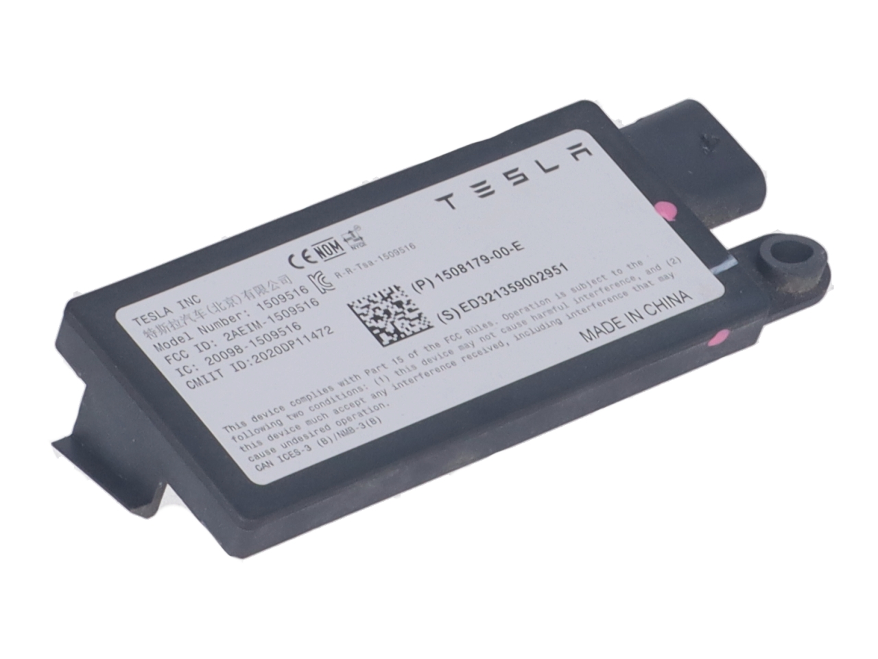 Appareil de commande Bluetooth TESLA Model Y (5YJY) EV Allrad  378 kW  514 PS (09.2021-> )