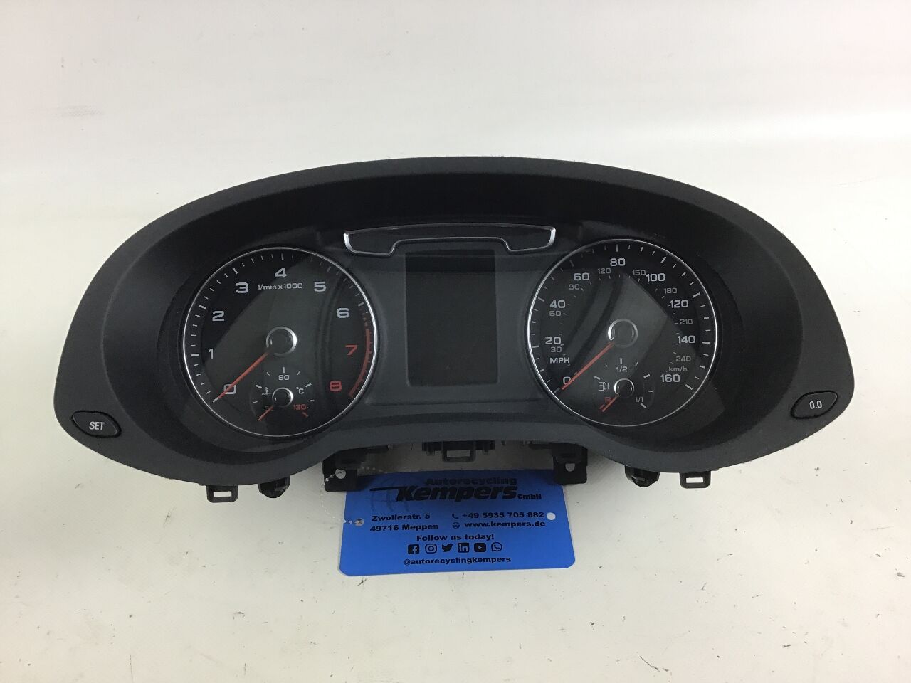 Tachometer AUDI Q3 (8U) 2.0 TFSI quattro  132 kW  180 PS (11.2014-10.2018)