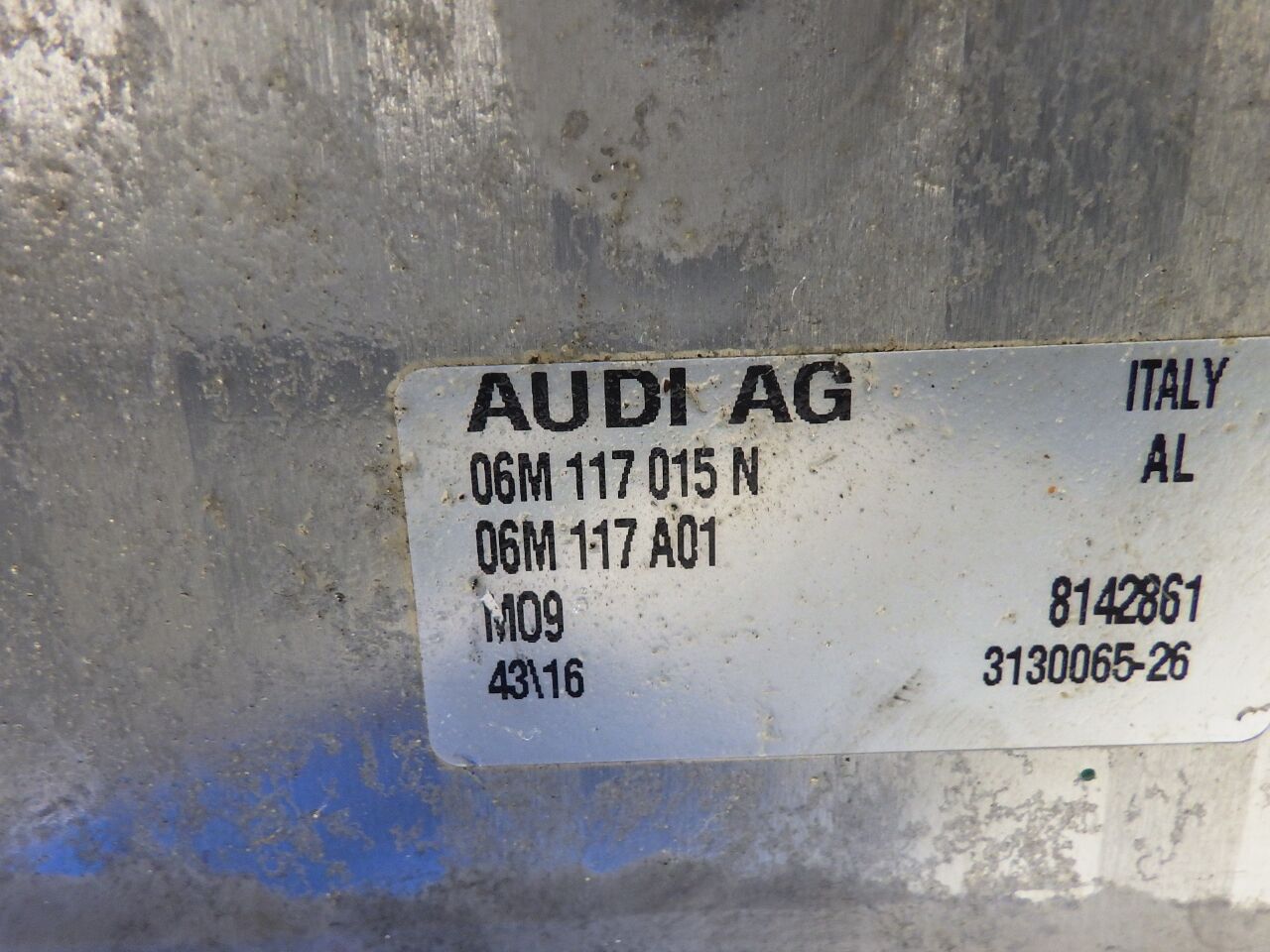 Oil cooler AUDI A4 Avant (8W, B9) RS4 quattro  331 kW  450 PS (10.2017-> )