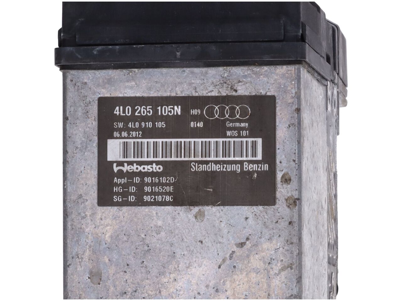 Standkachel AUDI Q7 (4L) 3.0 TFSI  245 kW  333 PS (05.2010-08.2015)