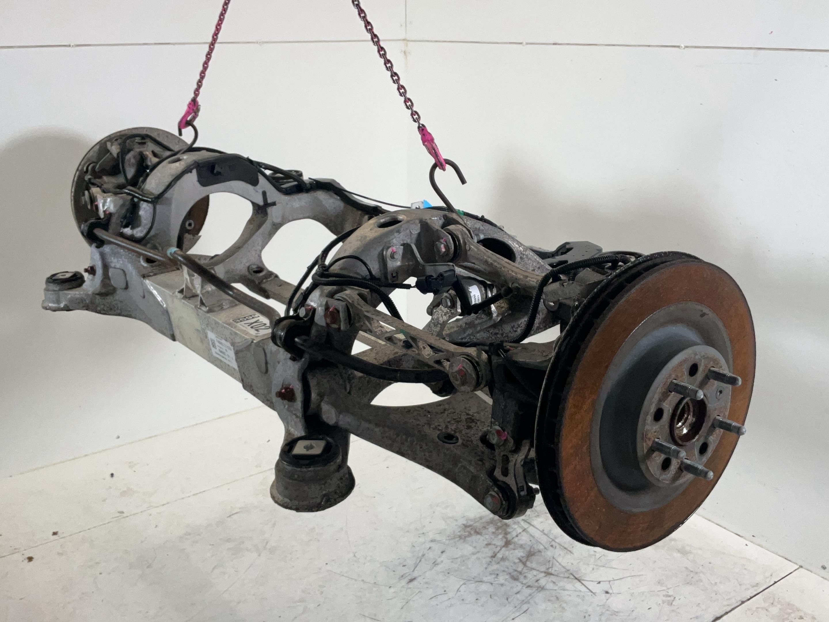 Rear axle complete TESLA Model X (5YJX) 100D AWD  386 kW  525 PS (08.2017-> )