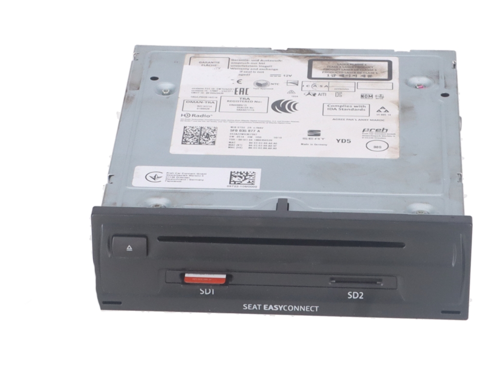 Unité de tête (multimédia) SEAT Ateca (KH7, KHP) 1.5 TSI  110 kW  150 PS (07.2018-> ) Unité de tête (multimédia) SEAT Ateca (KH7, KHP) 1.5 TSI  110 kW  150 PS (07.2018-> )