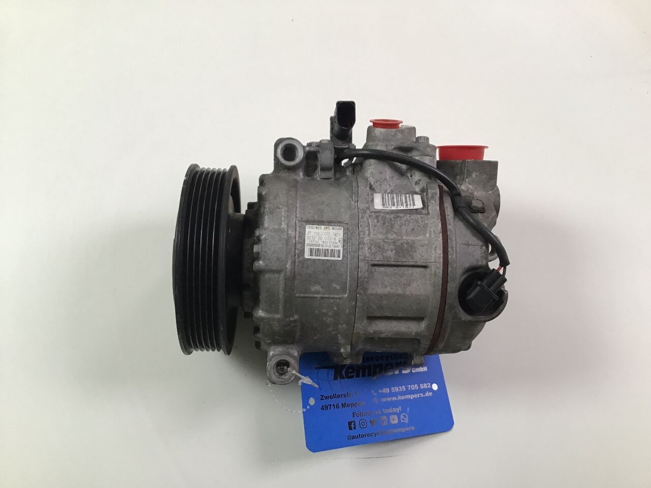 AC Compressor AUDI Q7 (4L) 3.0 TFSI  245 kW  333 PS (05.2010-08.2015)