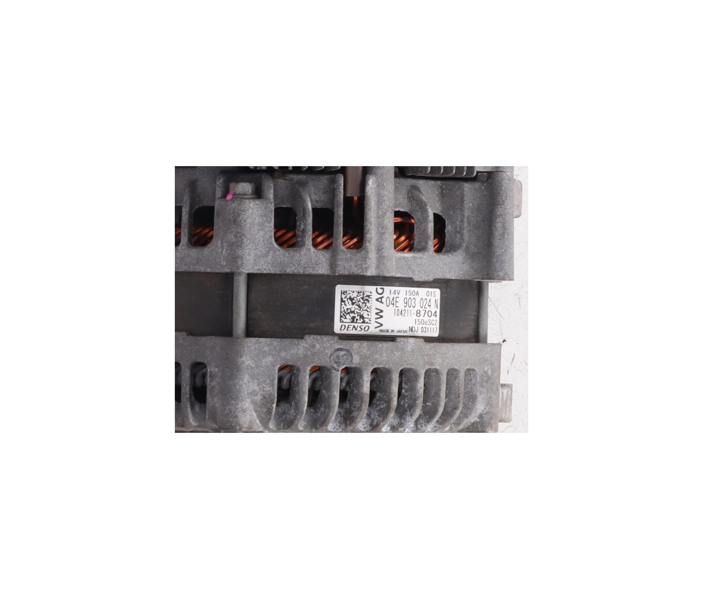 Alternator AUDI A4 (8W, B9) 1.4 TFSI  110 kW  150 PS (08.2015-> )