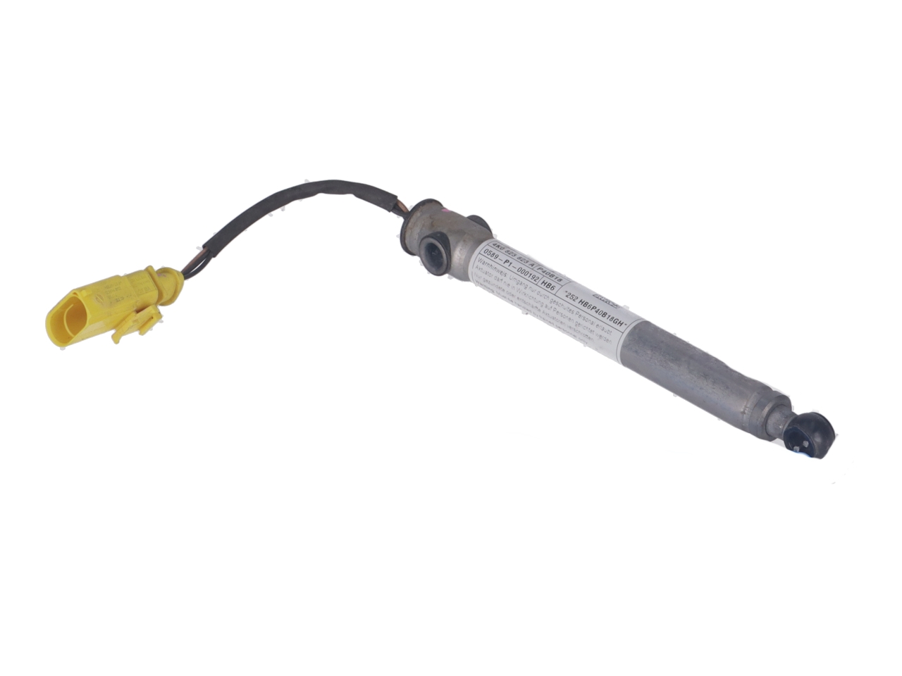 Aktuator Motorhaube links AUDI A6 (4A, C8) 40 TDI Mild Hybrid  150 kW  204 PS (02.2018-> ) Aktuator Motorhaube links AUDI A6 (4A, C8) 40 TDI Mild Hybrid  150 kW  204 PS (02.2018-> )