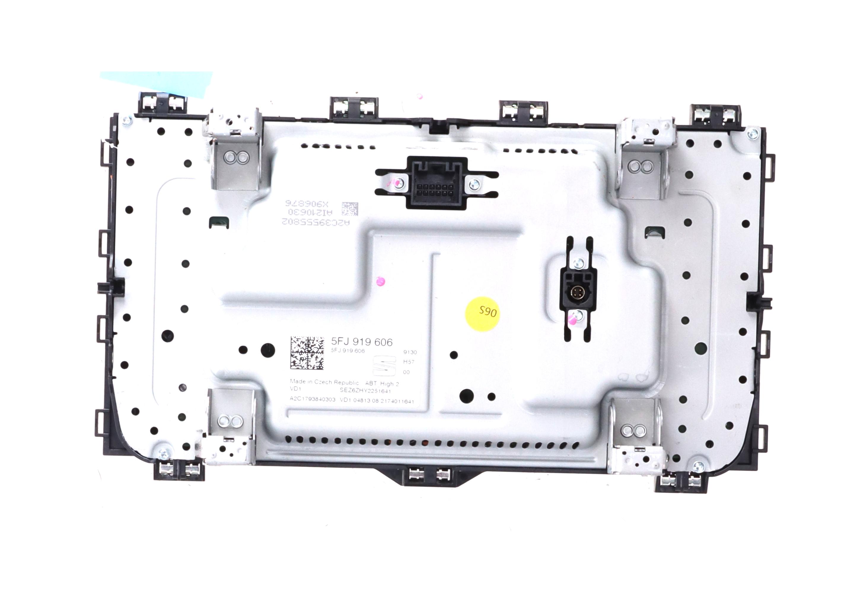 Display SEAT Arona (KJ7) 1.0 TSI  81 kW  110 PS (06.2020-> )