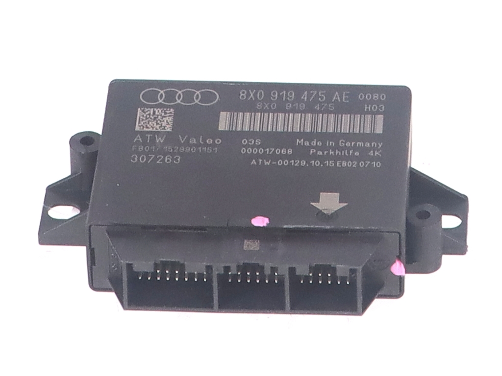 Jednostka sterująca układu wspomagania parkowania AUDI A1 Sportback (8XA) 1.4 TFSI  92 kW  125 PS (11.2014-10.2018)