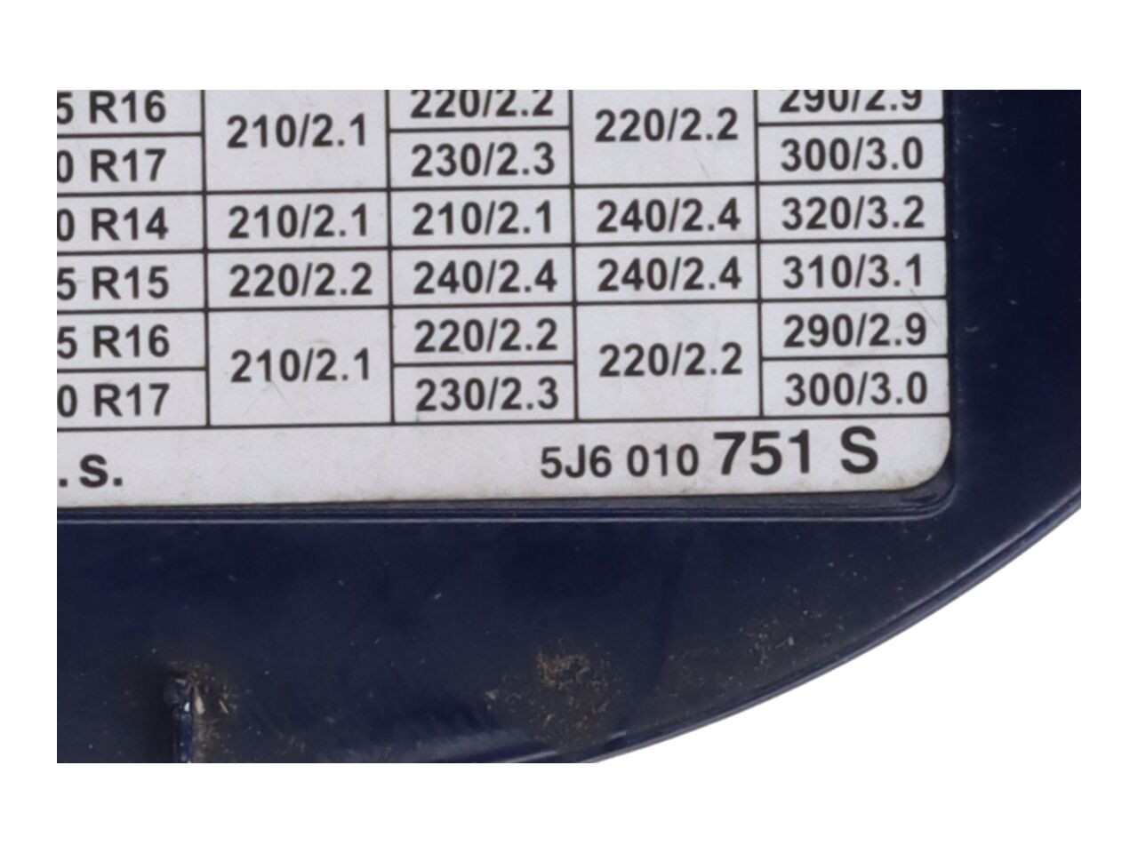Tankklappe SKODA Fabia II (5J) 1.6 TDI  66 kW  90 PS (03.2010-12.2014)