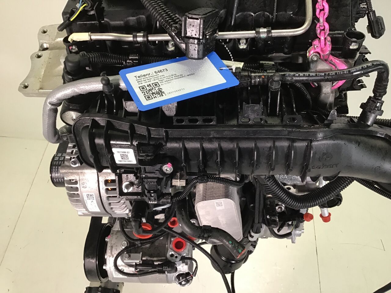 Engine BMW 2er Gran Tourer (F46) 218i  100 kW  136 PS (03.2015-02.2018)