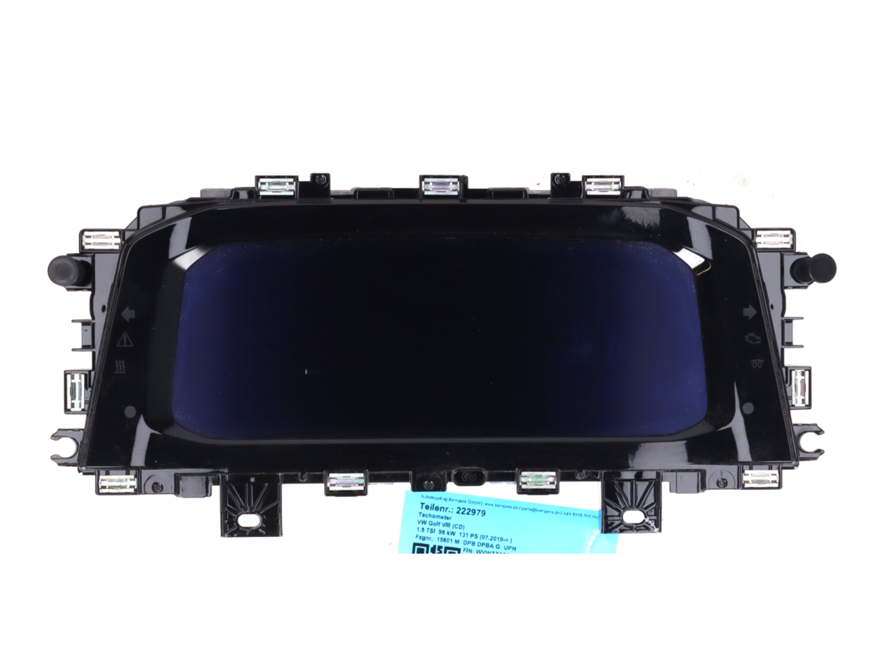 Vitezometru VW Golf VIII (CD) 1.5 TSI  96 kW  131 PS (07.2019-> )