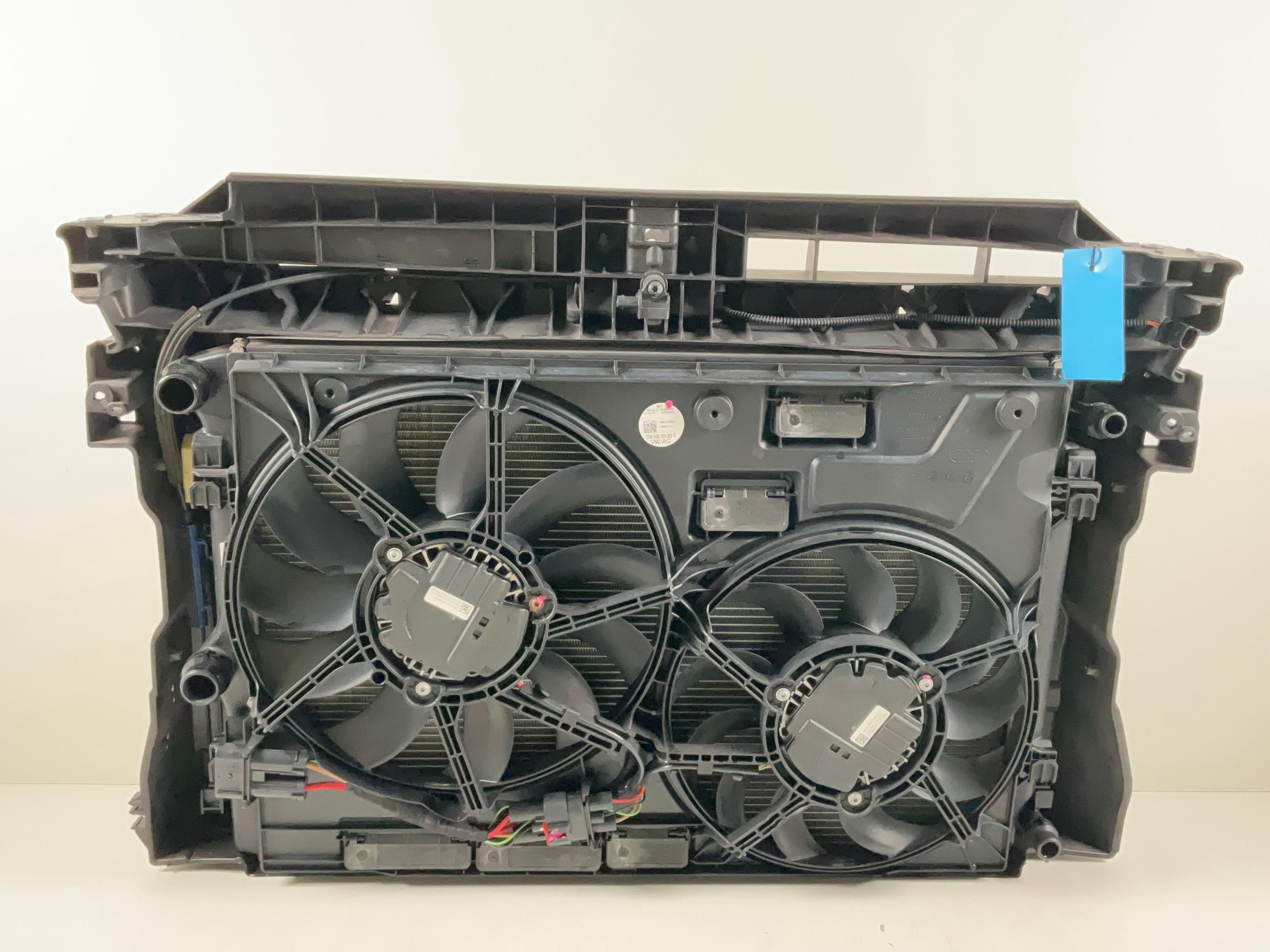 Pachet radiator cu bara de protecție VW Touran II (5T) 2.0 TDI  110 kW  150 PS (05.2015-> )