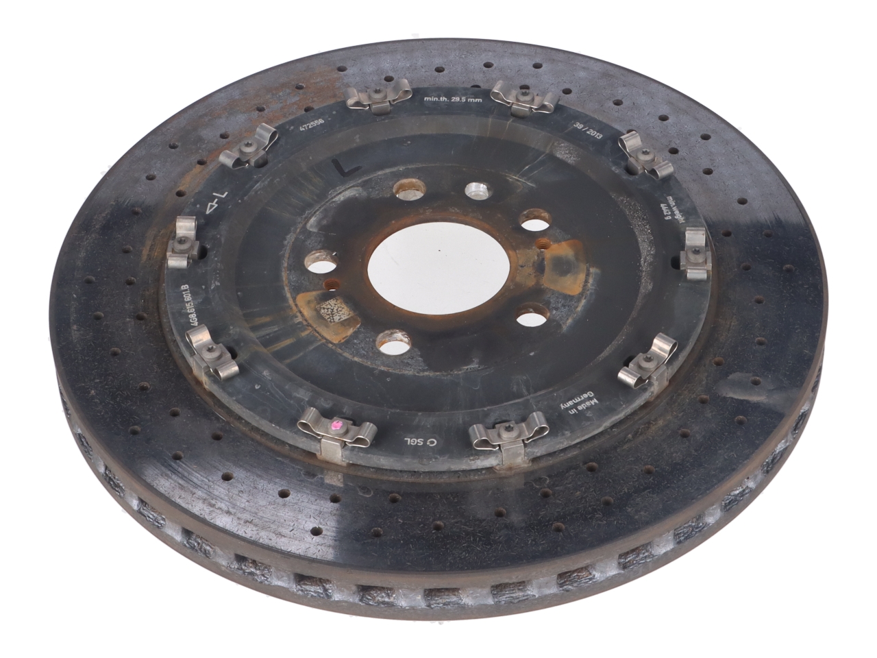 Bremsscheibe links hinten AUDI A7 Sportback (4G) RS7 quattro  412 kW  560 PS (10.2013-04.2018) Bremsscheibe links hinten AUDI A7 Sportback (4G) RS7 quattro  412 kW  560 PS (10.2013-04.2018)