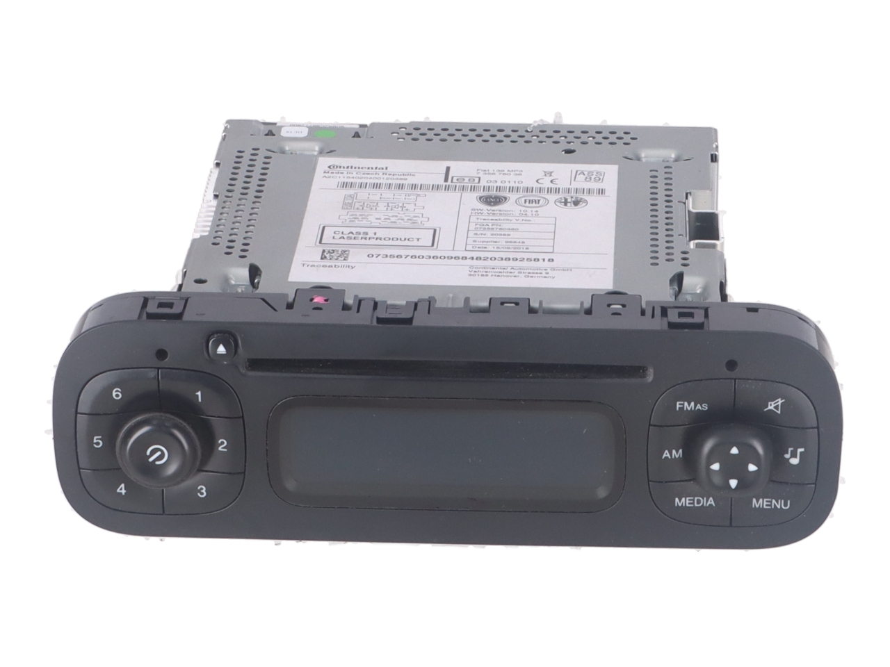 Headunit (Multimedia) FIAT Panda (312, 319) 1.2  51 kW  69 PS (02.2012-> )