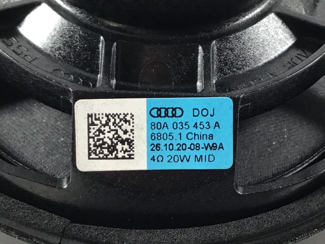 Loudspeaker system AUDI A7 Sportback (4K) RS7 Mild Hybrid quattro  441 kW  600 PS (10.2019-> )