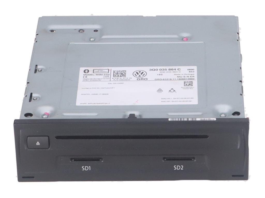 Unité de tête (multimédia) VW T-Roc (A11) 1.6 TDI  85 kW  115 PS (03.2018-> )