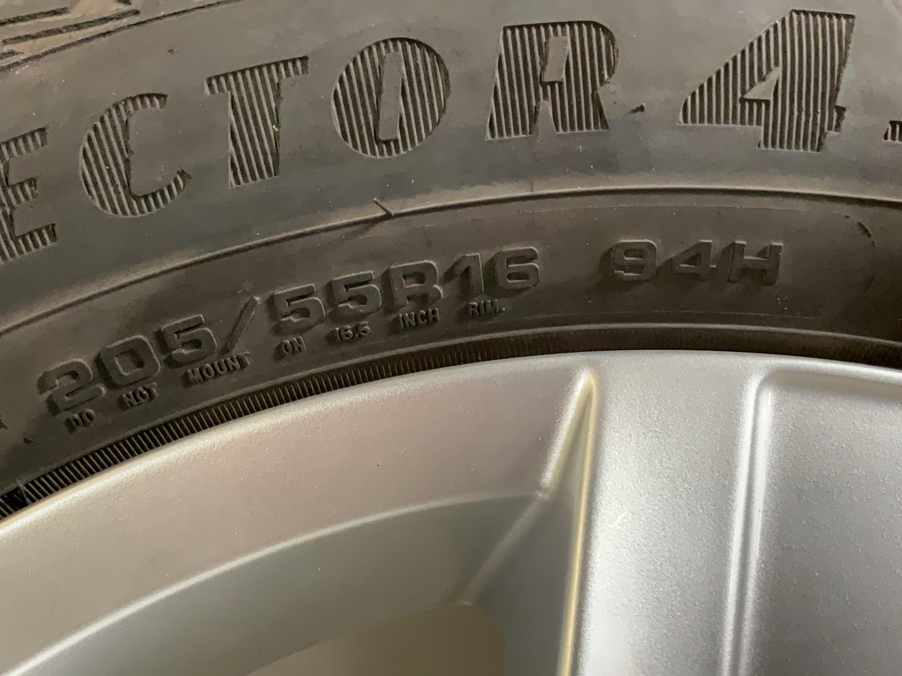 Entire wheel VW Caddy IV Kasten (SAA, SAH) 1.4 TSI  92 kW  125 PS (05.2015-> )