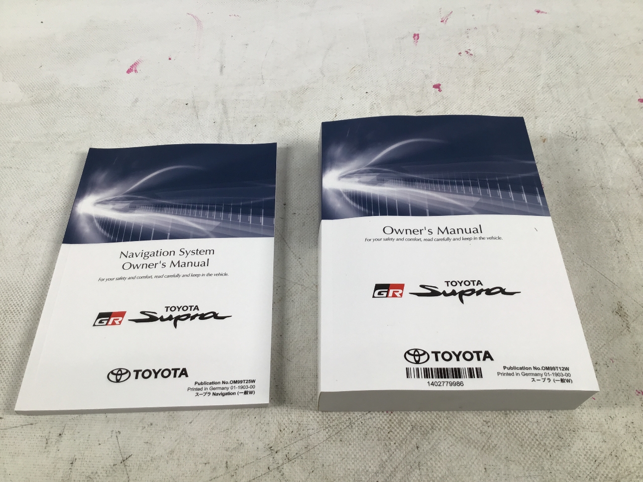 Bordbuch TOYOTA Supra (DB) 3.0 GR  250 kW  340 PS (03.2019-> ) Bordbuch TOYOTA Supra (DB) 3.0 GR  250 kW  340 PS (03.2019-> )