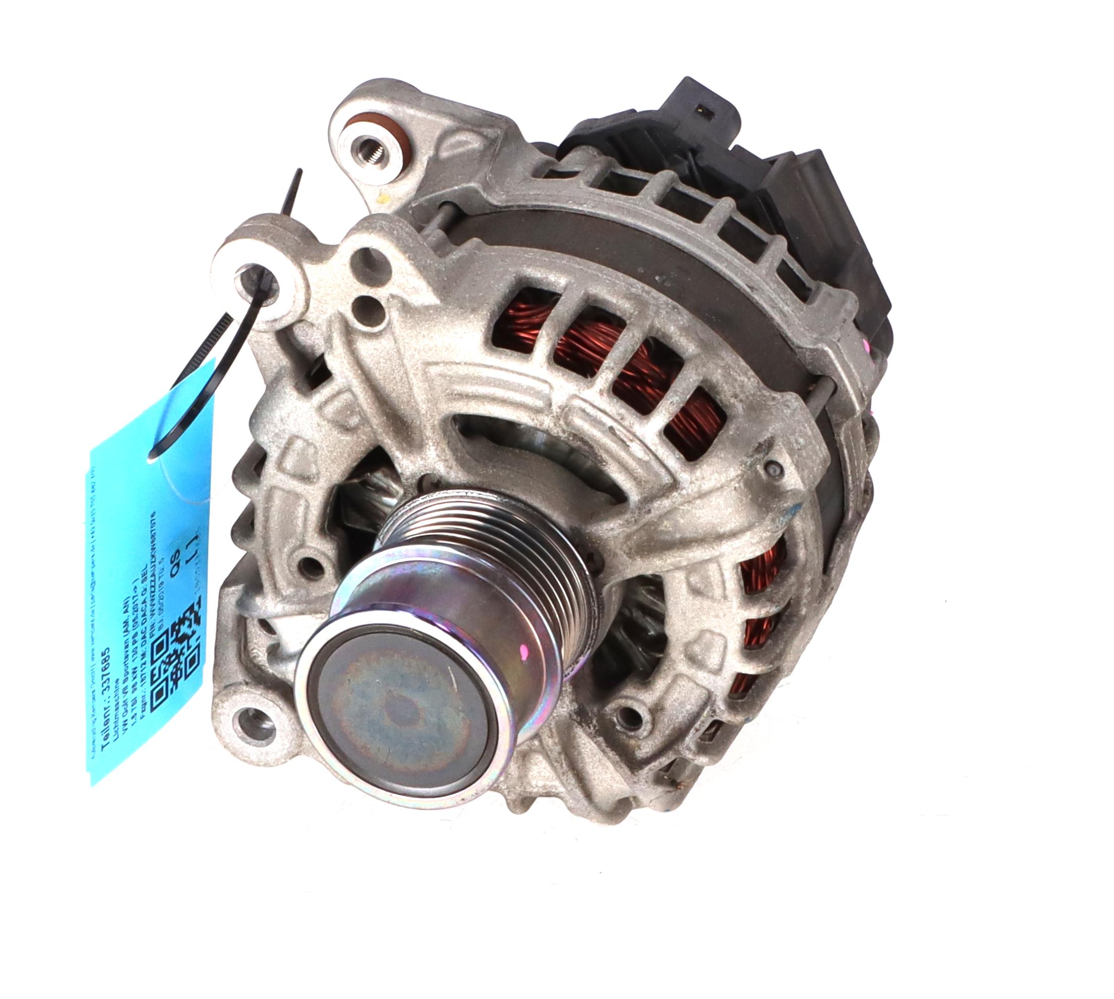Alternator VW Golf VII Sportsvan (AM, AN) 1.5 TSI  96 kW  130 PS (05.2017-> )