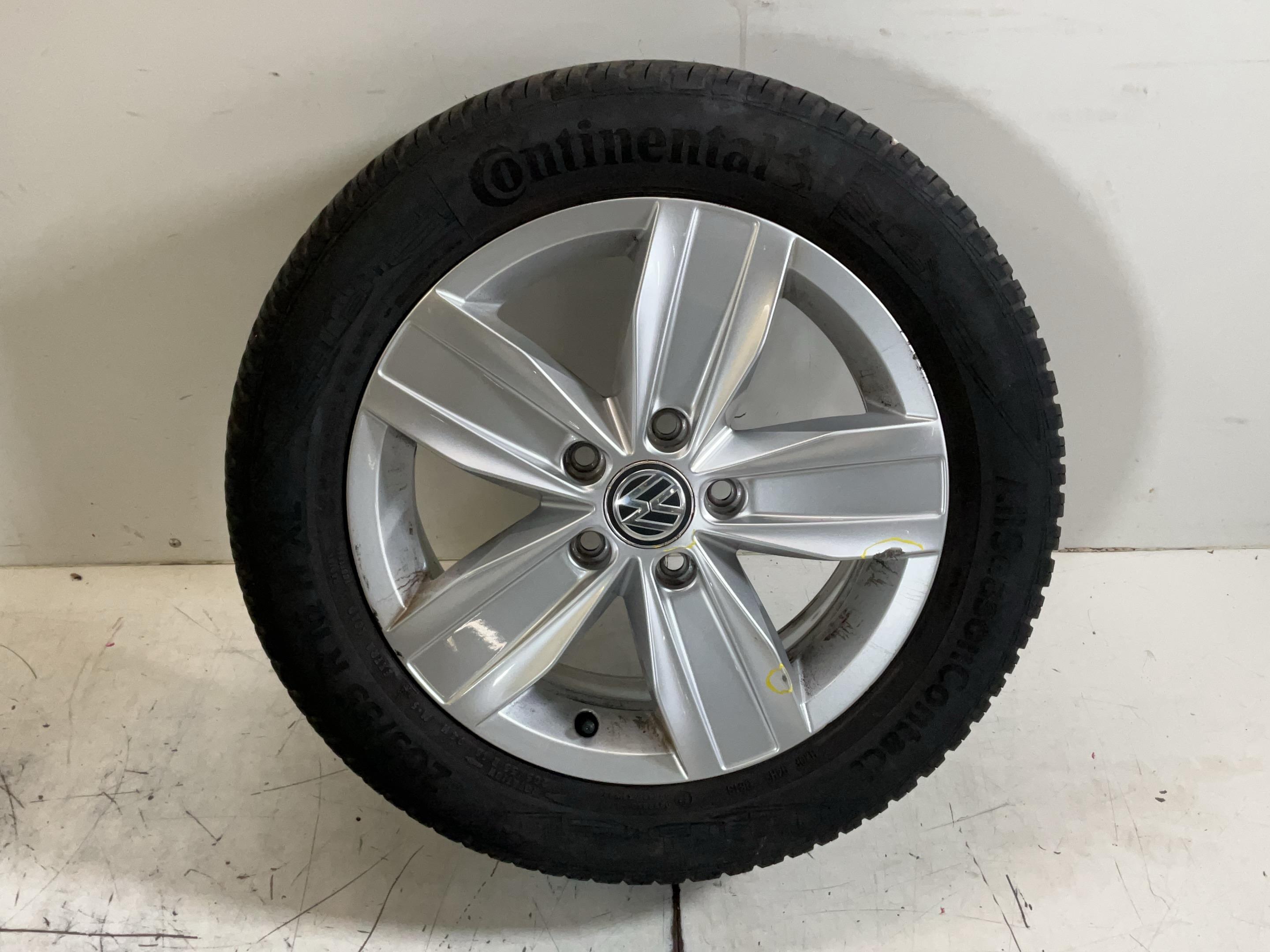 Entire wheel VW Caddy IV Kasten (SAA, SAH) 1.4 TSI  92 kW  125 PS (05.2015-> )