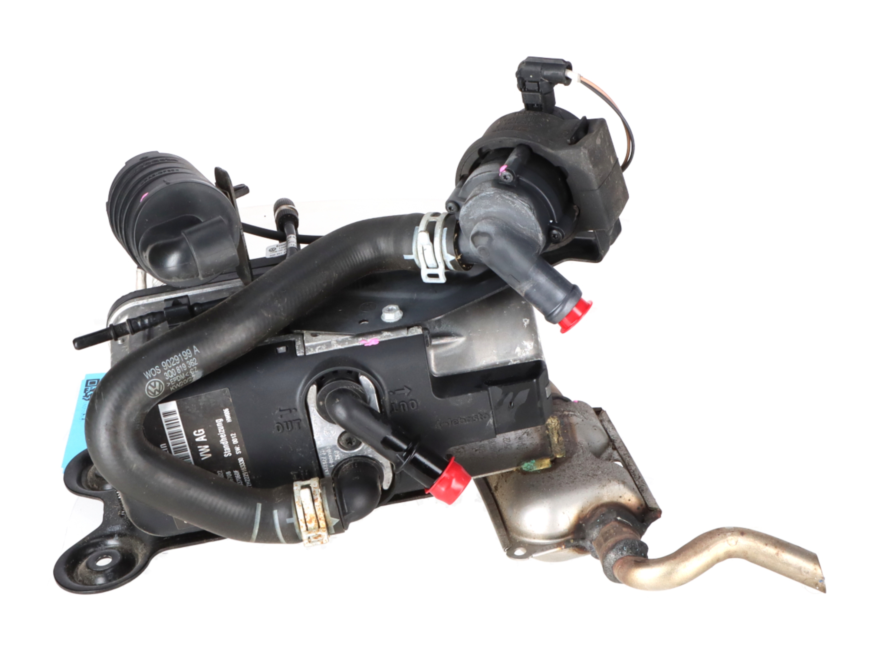 Ogrzewanie postojowe VW Passat B8 Variant (3G) 2.0 TSI  140 kW  190 PS (11.2018-03.2024)