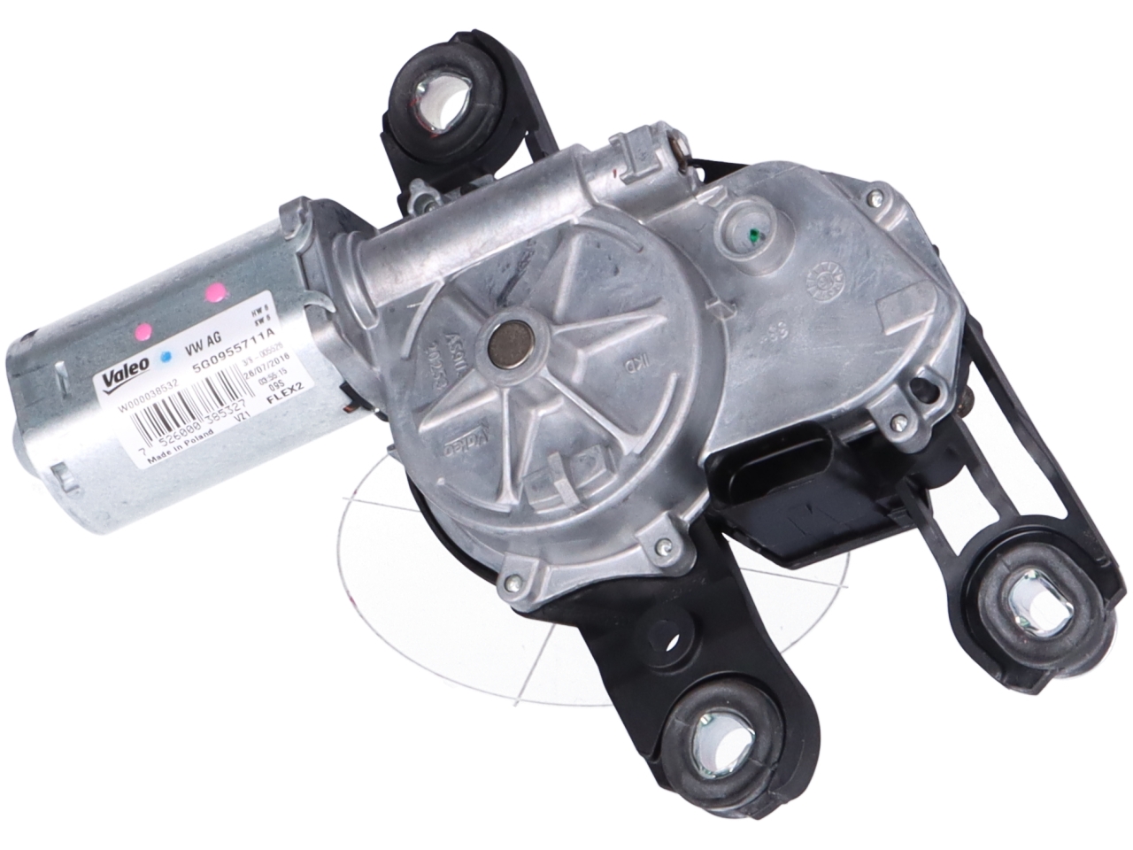 Wiper motor rear VW Golf VII Sportsvan (AM, AN) 2.0 TDI  110 kW  150 PS (02.2014-> )
