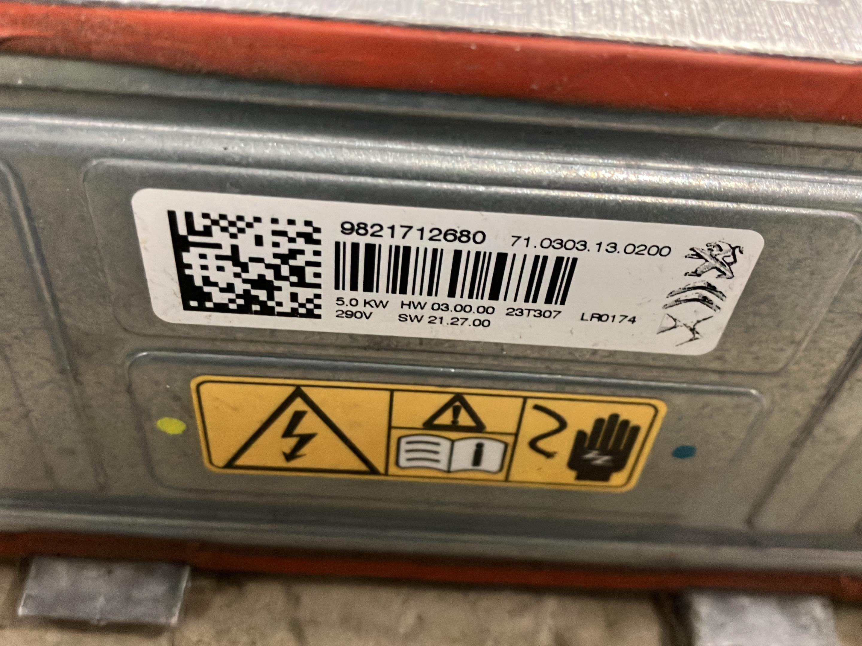Accuverwarming CITROEN Jumpy Kasten (V) e-Jumpy HYDROGEN  100 kW  136 PS (10.2024-> )