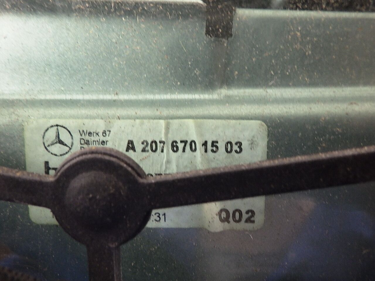 Raammechaniek rechts achter MERCEDES-BENZ E-Klasse Cabriolet (A207) E 250 CDI  150 kW  204 PS (01.2010-> )