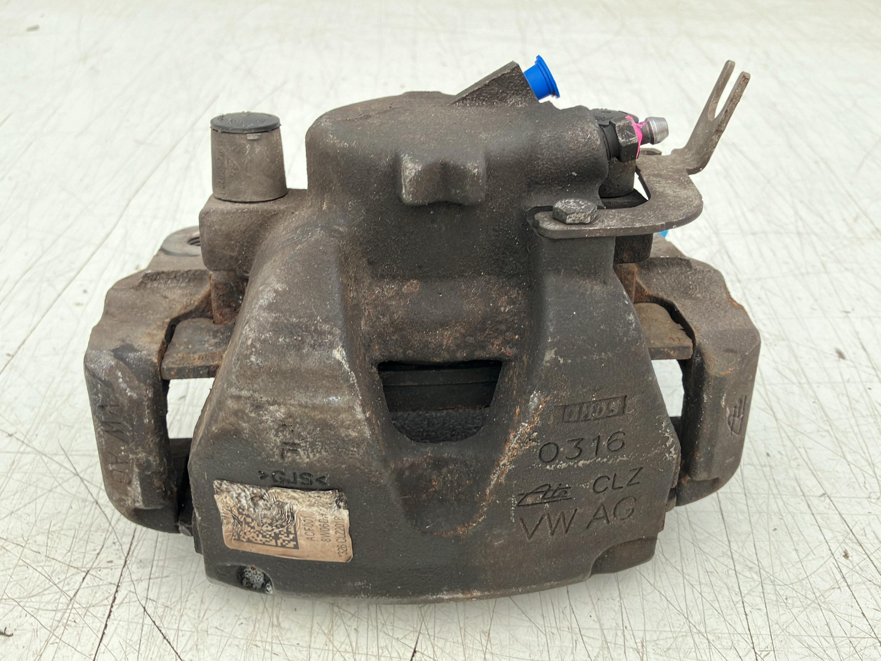 Brake caliper left front AUDI A4 (8W, B9) 1.4 TFSI  110 kW  150 PS (08.2015-> )