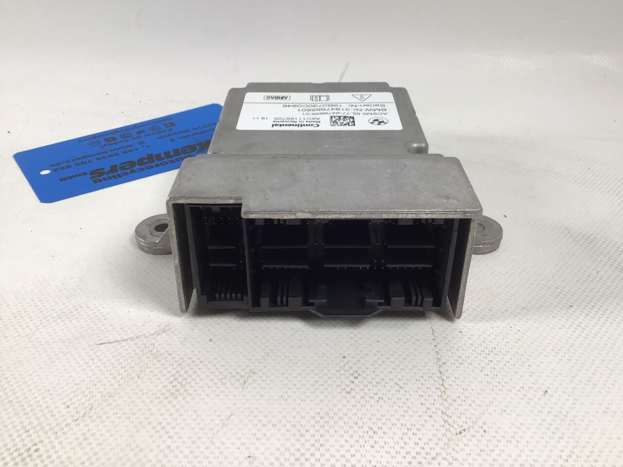 Control unit for Airbag TOYOTA Supra (DB) 3.0 GR  250 kW  340 PS (03.2019-> )