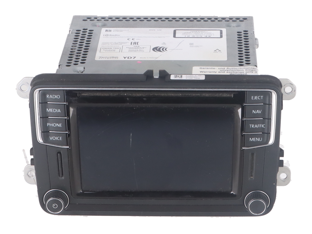 Headunit (Multimedia) VW Sharan (7N) 2.0 TDI  110 kW  150 PS (05.2015-> )