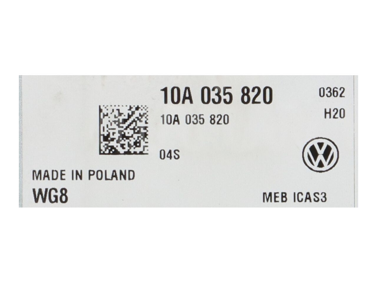 Headunit (Multimedia) VW ID.3 (E11) 1st  150 kW  204 PS (11.2019-> )