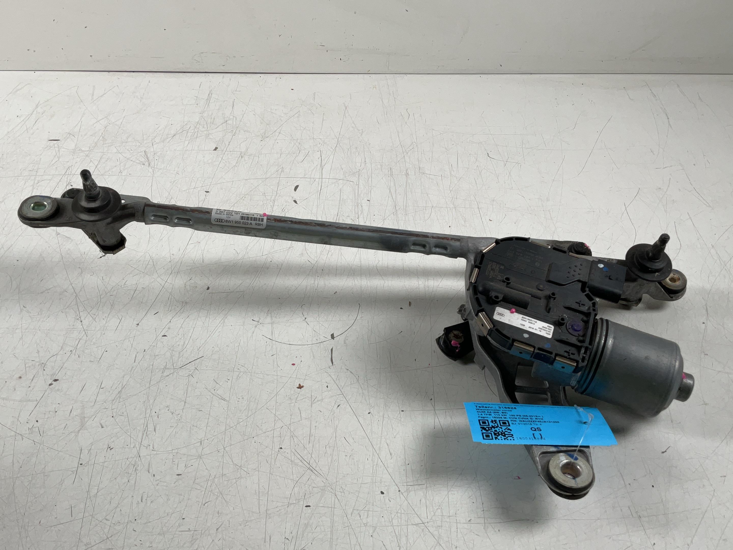 Wiper motor front AUDI A4 (8W, B9) 1.4 TFSI  110 kW  150 PS (08.2015-> )