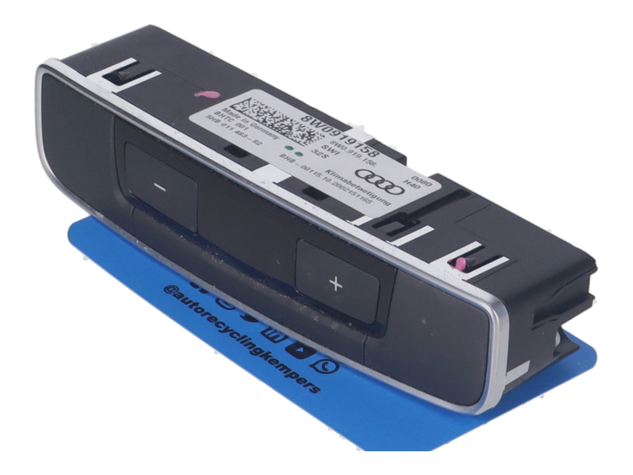 Commande de chauffage (console) arrière AUDI A5 (F53) 40 TFSI Mild Hybrid  150 kW  204 PS (05.2020-> ) Commande de chauffage (console) arrière AUDI A5 (F53) 40 TFSI Mild Hybrid  150 kW  204 PS (05.2020-> )