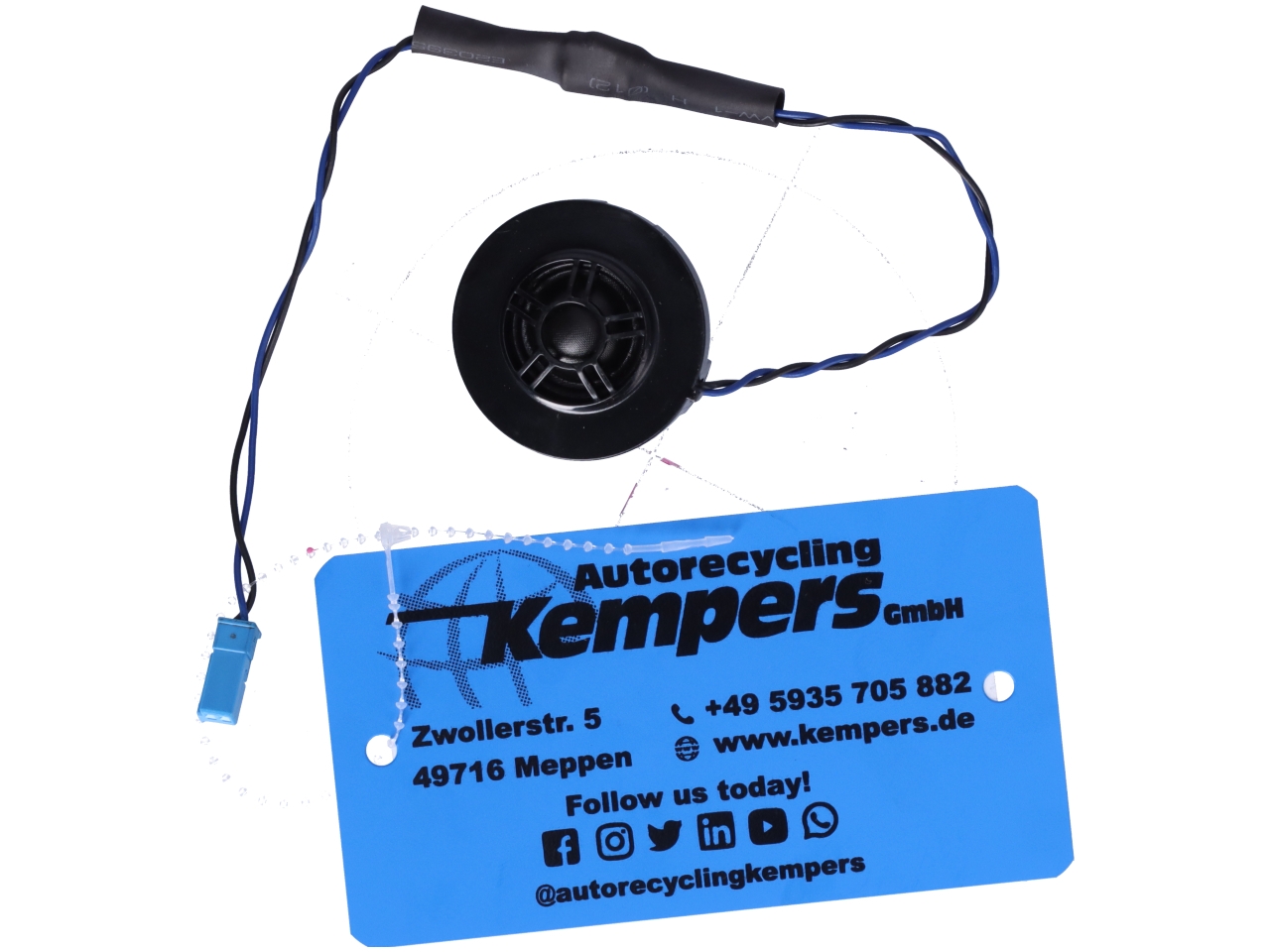 Loudspeaker BMW 3er (G20, G28, G80) 330i  190 kW  258 PS (11.2018-> )