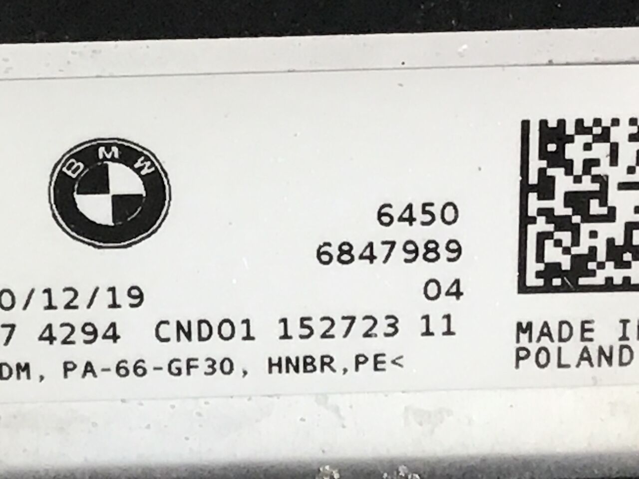 Airco radiateur BMW X5 (G05, F95) xDrive 40i  250 kW  340 PS (08.2018-> )