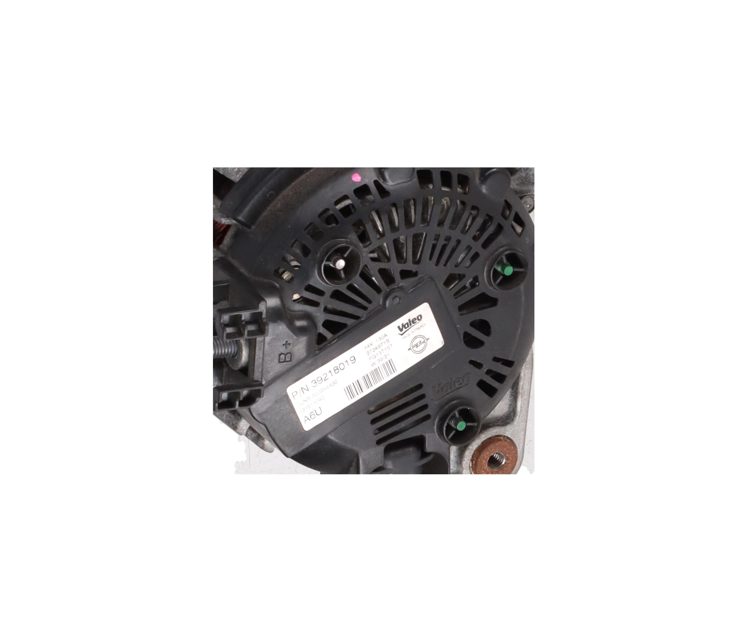 Alternator OPEL Astra K Sports Tourer (B16) 1.2 Turbo  81 kW  110 PS (08.2019-> )