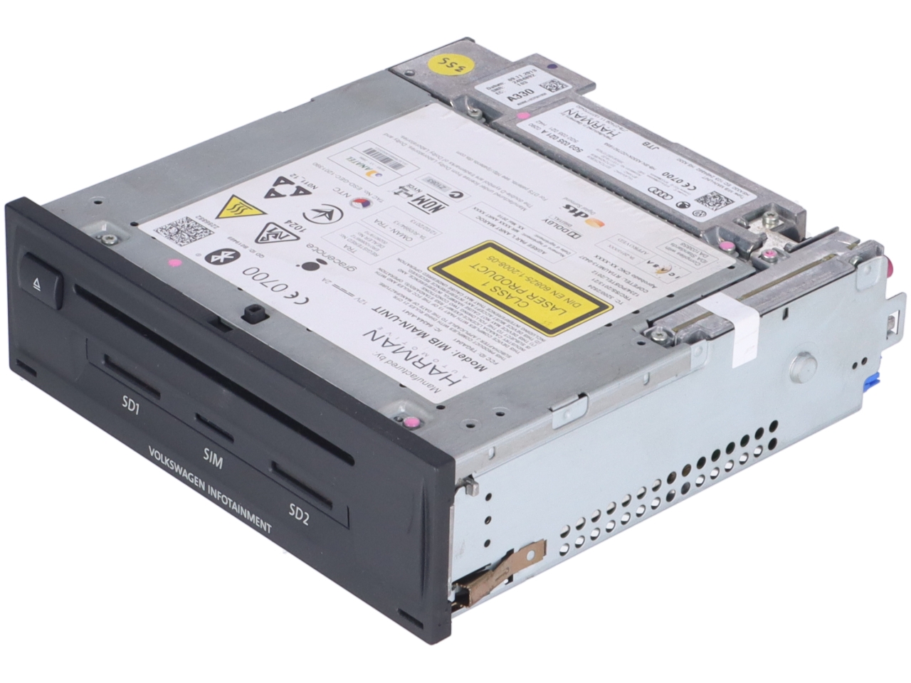 Unité de tête (multimédia) VW Golf VII (5G) e-Golf  100 kW  136 PS (12.2016-> ) Unité de tête (multimédia) VW Golf VII (5G) e-Golf  100 kW  136 PS (12.2016-> )