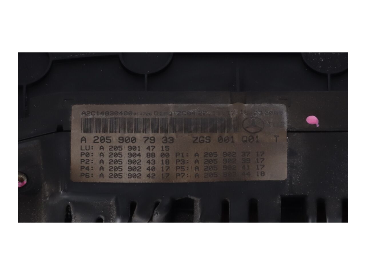 Tachometer MERCEDES-BENZ GLC (X253) 250 d 4-matic  150 kW  204 PS (06.2015-> )