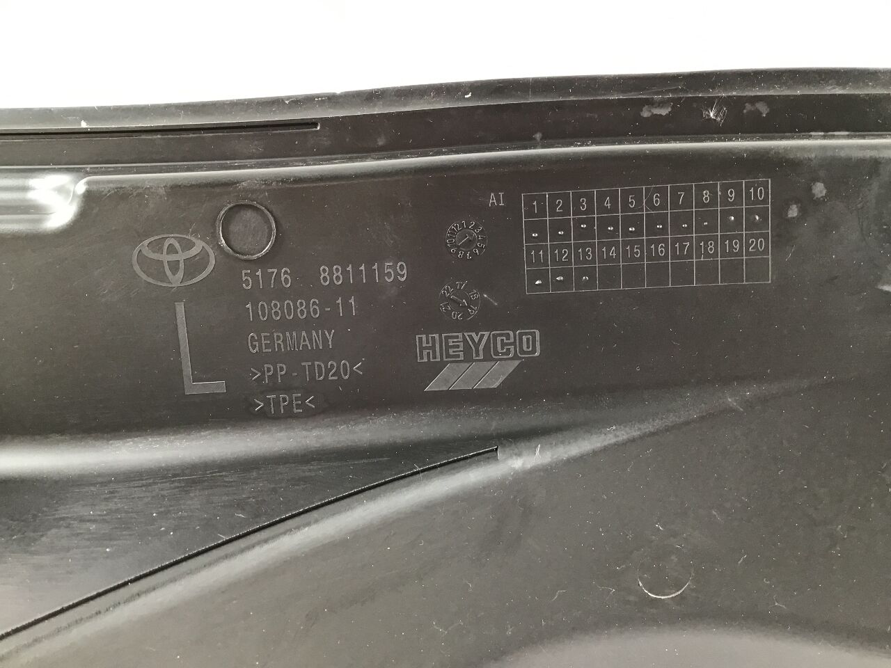Cover fender left TOYOTA Supra (DB) 3.0 GR  250 kW  340 PS (03.2019-> )
