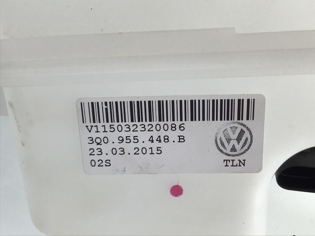 Behälter Scheibenwaschanlage VW Passat B8 Variant (3G) 2.0 TDI  140 kW  190 PS (11.2014-> )
