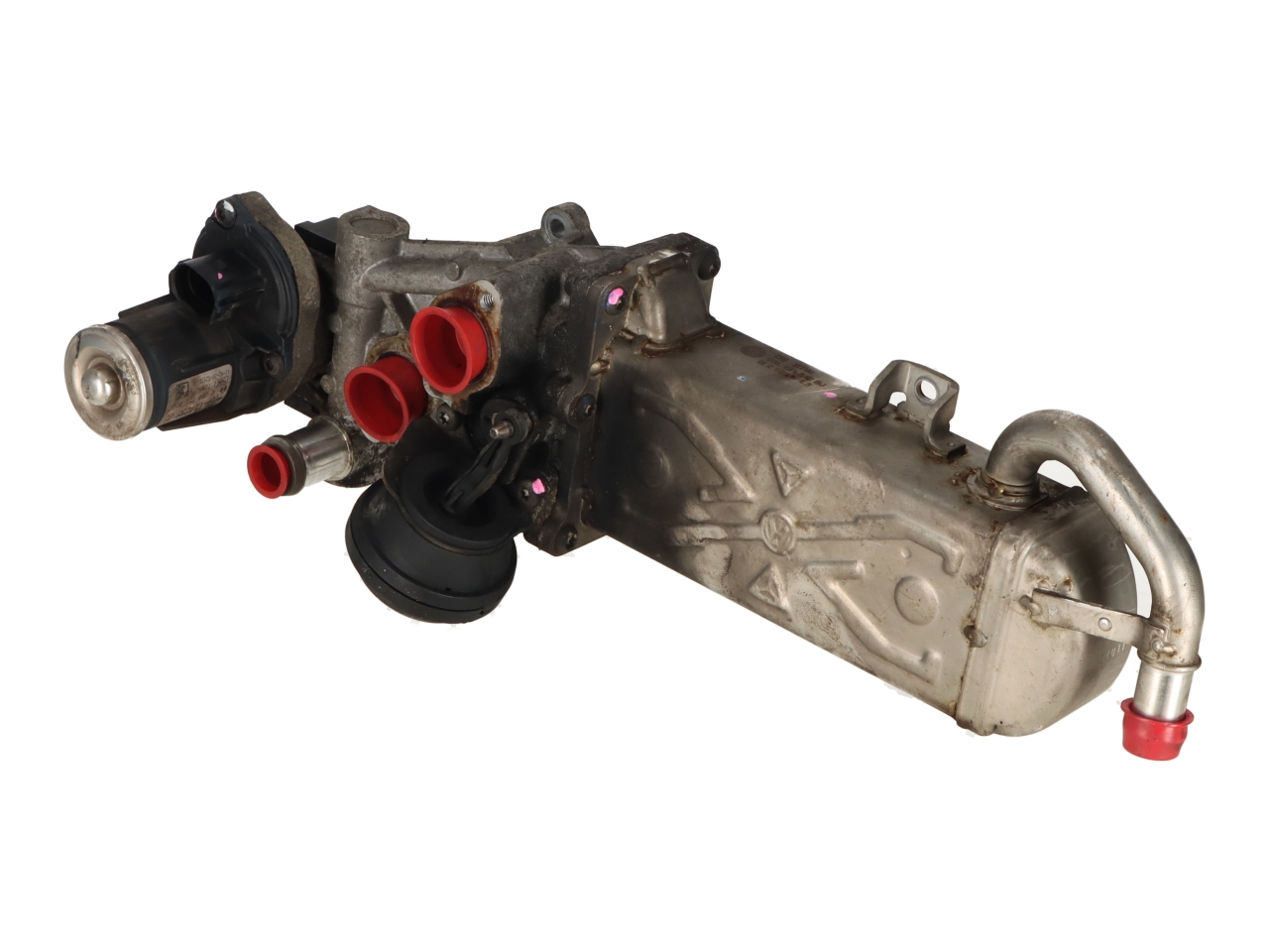 Exhaust gas cooler VW Golf VI (5K) 1.6 TDI  77 kW  105 PS (02.2009-11.2012) Exhaust gas cooler VW Golf VI (5K) 1.6 TDI  77 kW  105 PS (02.2009-11.2012)