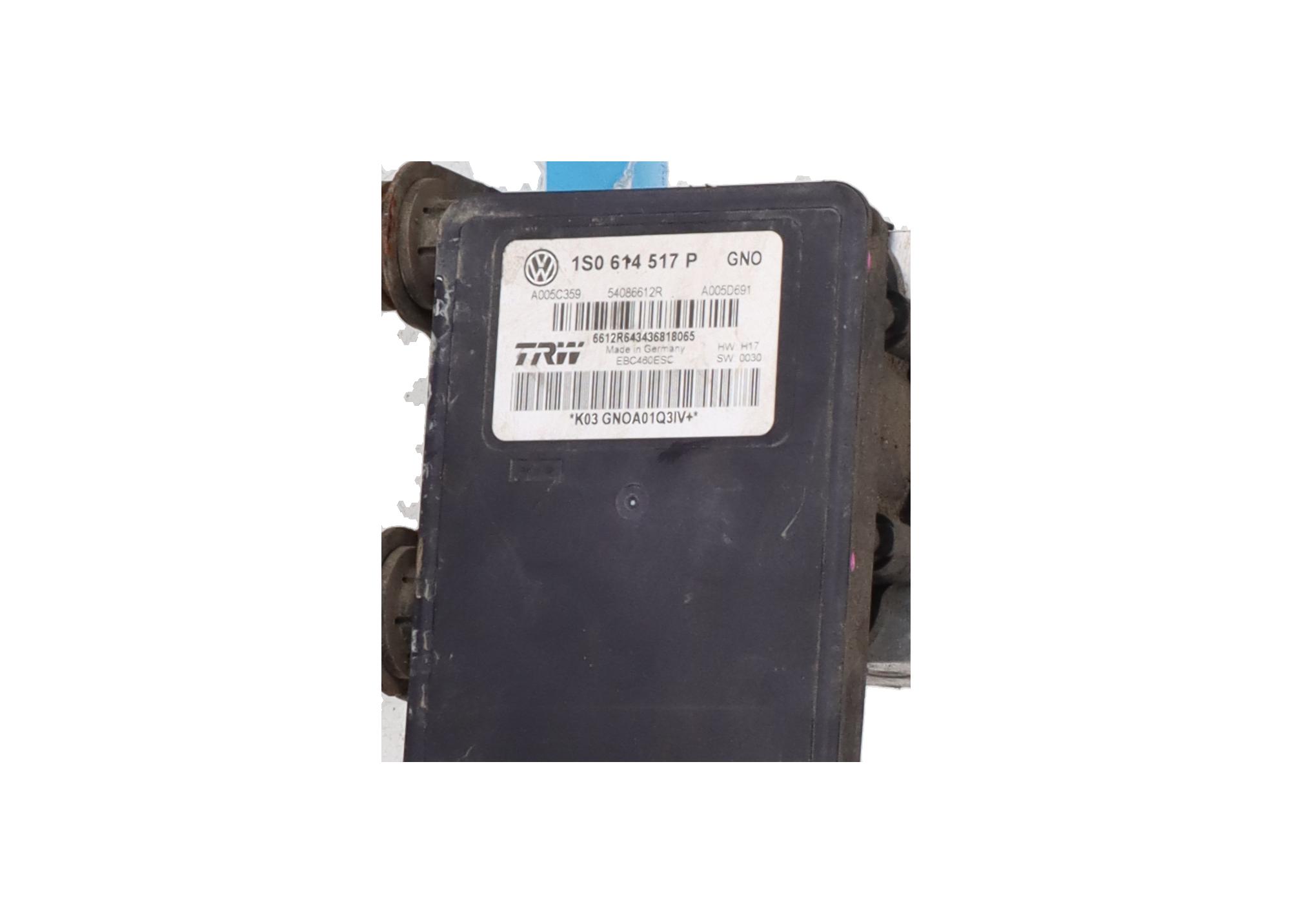 ABSPomp VW Up (AA) 1.0 EcoFuel  50 kW  68 PS (11.2012-> )