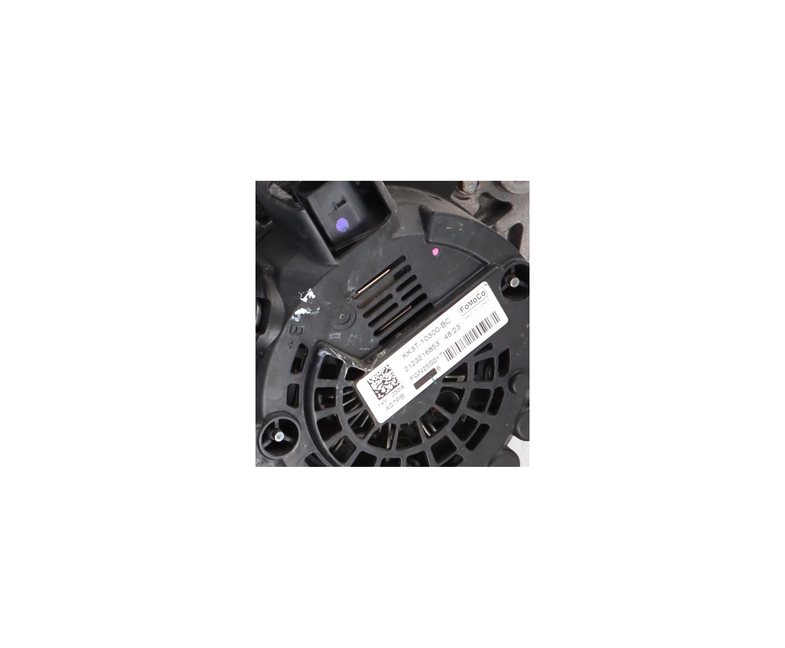 Dynamo FORD Transit V363 Pritsche/Fahrgestell (FED, FFD) 2.0 TDCi  96 kW  130 PS (03.2016-> )